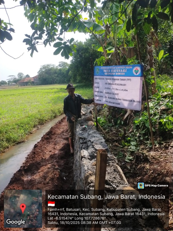 Bantuan Provinsi Tahun anggaran 2025 Desa Batusari dikemanakan .........
