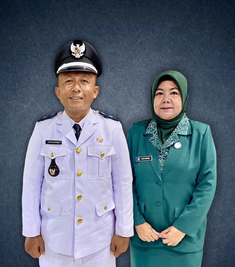 Kepala Desa PAW dan TP PKK Desa Batusari resmi dilantik.